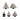 DT-Diatool Diamond Chamfer Beveling Bit 1pc Dia 20-82mm Polishing Enlarging for Marble Granite Ceramic Porcelain Tile