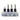 DT-DIATOOL Diamond Drill Bits 4pcs/set Dia 6/6/6mm+20mm Chamfer Bit Porcelain Granite Marble Vacuum Brazed Hole Saw 5/8-11 Thread